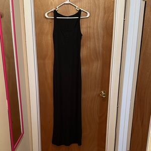 Iris Classic Black Maxi Dress